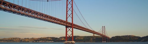 Visite virtuelle du pont sur le Tage à Lisbonne